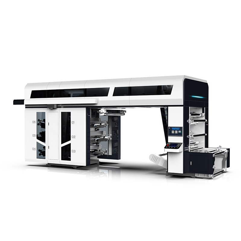 Machine d'impression flexographique CI 6 couleurs