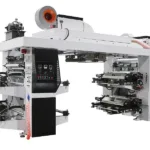 Machine d'impression flexographique de type empilé 4 couleurs